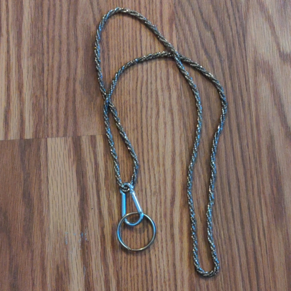 Homemade sliver badge holder